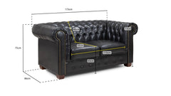 Chesterfield 2-Seater and 3-Seater Sofa