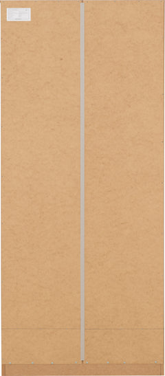 Denver 2 Door 1 Drawer Mirrored Wardrobe