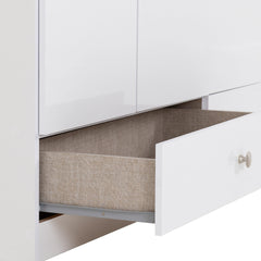 Denver 3 Door 2 Drawer Mirrored Wardrobe