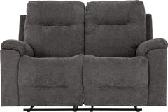 Guildford 2 Seater Recliner Sofa Grey Fabric