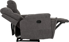 Guildford 2 Seater Recliner Sofa Grey Fabric