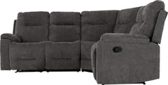 Guildford Corner Sofa Grey Fabric