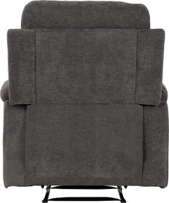 Guildford Recliner Chair Grey Fabric