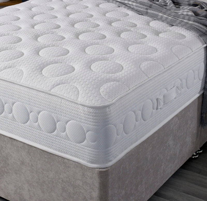 Relax-O-Flex Grace 1000/2000 Pocket Encapsulated Memory Foam Hybrid Mattress Medium to Soft Tension