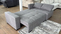 Hugo Fabric Right/Left Hand Facing Corner Sofabed with Storage