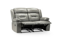 Novie Manual Recliner Sofa 2-Seater 3-Seater Leather Armchair