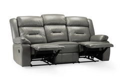 Novie Manual Recliner Sofa 2-Seater 3-Seater Leather Armchair