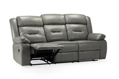 Novie Manual Recliner Sofa 2-Seater 3-Seater Leather Armchair
