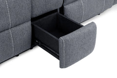 Galaxy Tech Recliner Sofa 2-Seater 3-Seater & Armchair