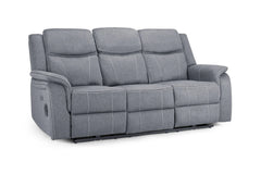 Galaxy Tech Recliner Sofa 2-Seater 3-Seater & Armchair