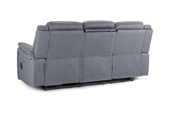 Galaxy Tech Recliner Sofa 2-Seater 3-Seater & Armchair