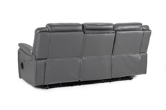 Galaxy Tech Recliner Sofa 2-Seater 3-Seater & Armchair