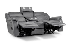Galaxy Tech Recliner Sofa 2-Seater 3-Seater & Armchair