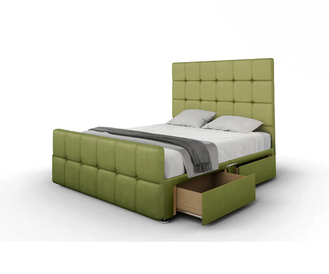 Green Joyous Divan Bed Base