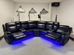 Lily Electric Recliner 5-Seater Corner Sofa Set