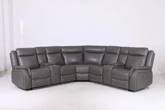 Lily Electric Recliner 5-Seater Corner Sofa Set