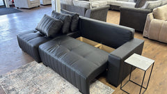 Hugo Fabric Right/Left Hand Facing Corner Sofabed with Storage
