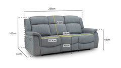Linden Recliner Sofa 2-Seater & 3-Seater
