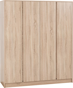 Malvern 4 Door Wardrobe