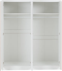 Malvern 4 Door Wardrobe