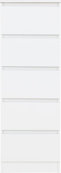 Malvern 5 Drawer Narrow Chest