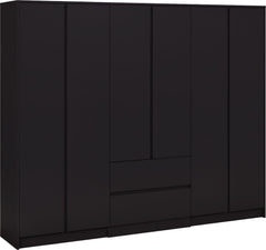 Malvern 6 Door 2 Drawer Wardrobe