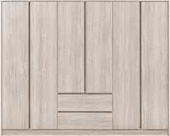 Malvern 6 Door 2 Drawer Wardrobe