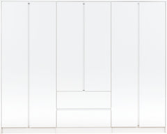Malvern 6 Door 2 Drawer Wardrobe