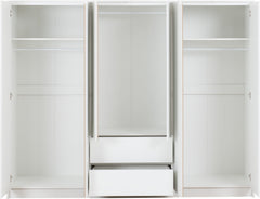 Malvern 6 Door 2 Drawer Wardrobe
