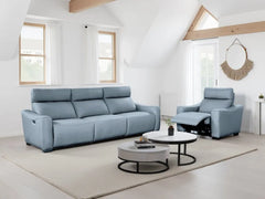 Mayfair Electric Recliner 4-Seater and Armchair Sofa Set