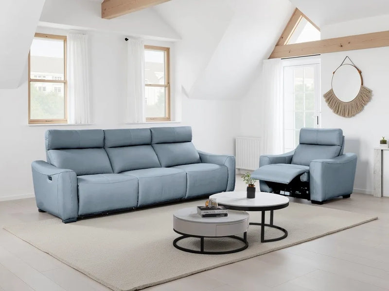 Mayfair Electric Recliner 4-Seater and Armchair Sofa Set