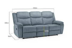 Myra Manual Recliner 2-Seater 3-Seater Sofa & Armchair Set