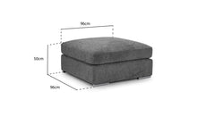 Naples Sofa Footstool