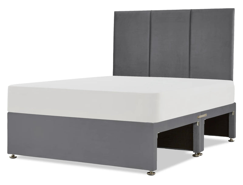 York Divan Bed Base With Underbed Open Storage Space