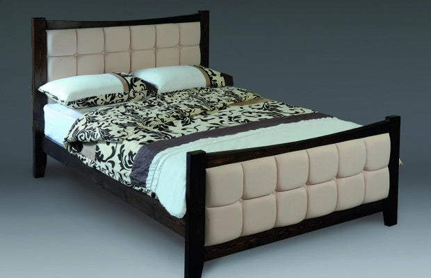 Oxford Sumptuous Padded Headboard and Foot End Wooden Bed Frame