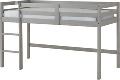 Kids Mid Sleeper Bed Grey