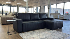 Hugo Fabric Right/Left Hand Facing Corner Sofabed with Storage