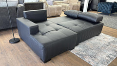 Hugo Fabric Right/Left Hand Facing Corner Sofabed with Storage