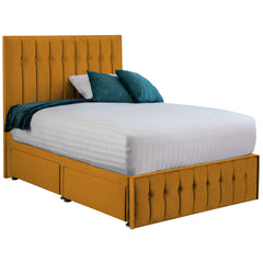 Rhythm Bed Frame - Mustard