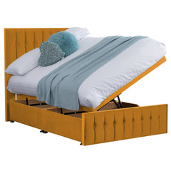 Rhythm Bed Frame - Mustard