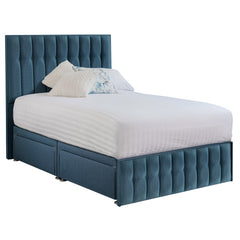 Rhythm Bed Frame - Deep Blue