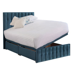 Rhythm Bed Frame - Deep Blue