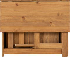 Santos Butterfly Dining Set Natural Wax