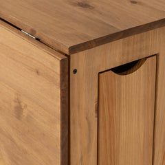 Santos Butterfly Dining Set Natural Wax