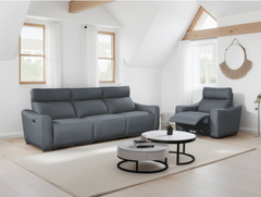 Mayfair Electric Recliner 4-Seater and Armchair Sofa Set