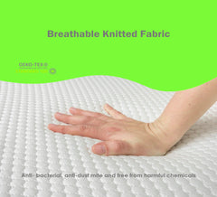 Zen 1500 Memory Foam Mattress Medium Firm Comfort Orthopaedic - Breathable Removable Cover