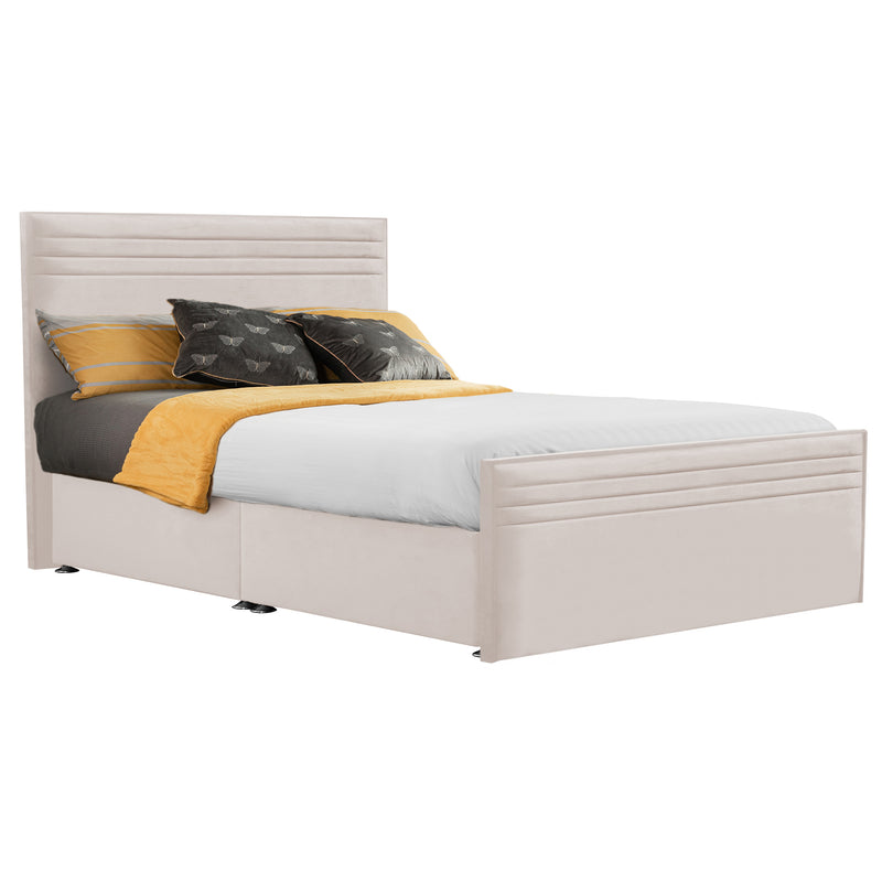 Style Chic Hybrid Fabric Bed - Oyster