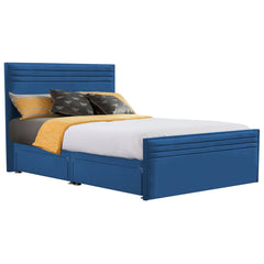 Style Chic Hybrid Fabric Bed - Royal Blue