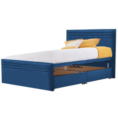 Style Chic Hybrid Fabric Bed - Royal Blue