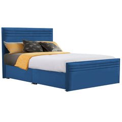 Style Chic Hybrid Fabric Bed - Royal Blue